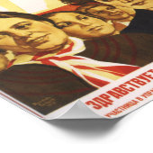 Propaganda zur Gleichstellung der Geschlechter Poster (Ecke)