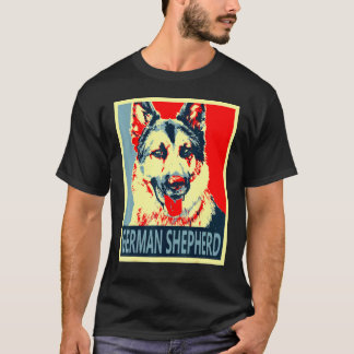 Propagandaposter-Stil T-Shirt