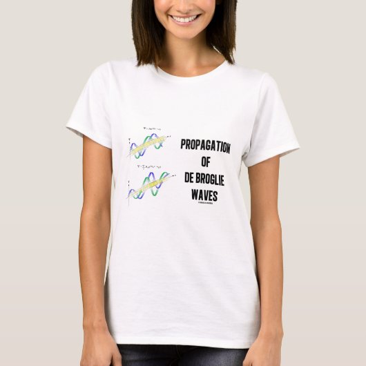 Propagation Of de Broglie Waves (Physik) T-Shirt (Vorderseite)