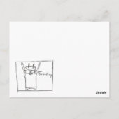 Propanbehälter Postkarte (Rückseite)