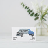 Propanverteilungs-LKW Visitenkarte (Stehend Vorderseite)