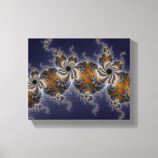 Propelleflora - wirbelloses Fraktal Leinwanddruck (Vorderseite)