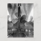 Propeller der Titanic Postkarte (Vorderseite)