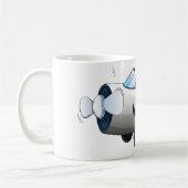 Propeller-Flugzeug Kaffeetasse (Links)