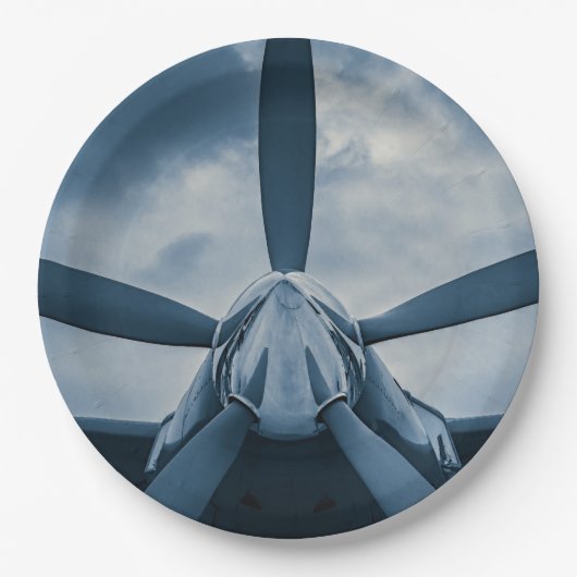 Propeller frei! pappteller (Vorderseite)
