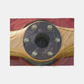 Propeller für Rot-Flugzeug Fleecedecke (Vorderseite (Horizontal))