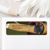 Propellerflugzeug-Rücksendeadressen-Aufkleber (Insitu)