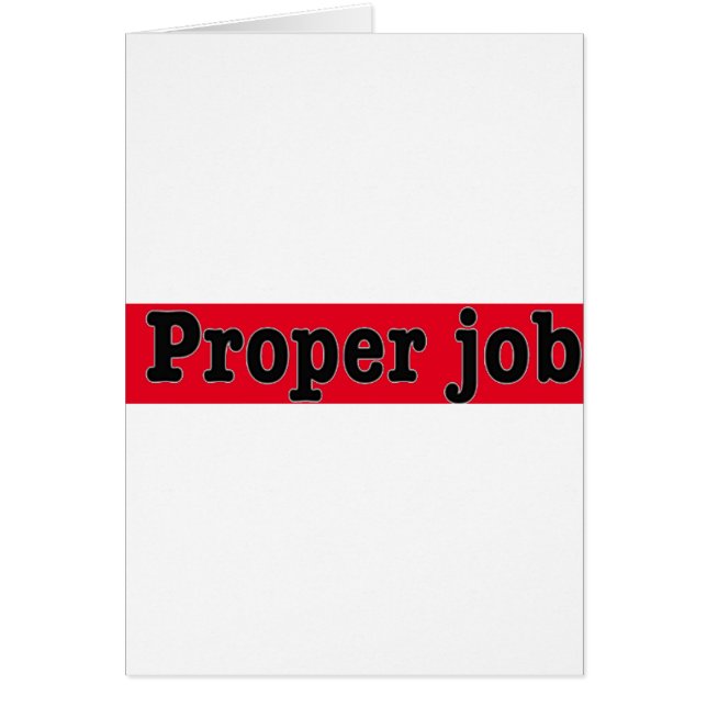 Properjob (Vorne)