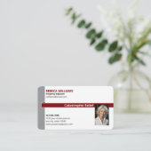 Property Adjuster / insurance Visitenkarte (Stehend Vorderseite)