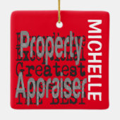 Property Appraiser Extraordinaire CUSTOM Keramikornament (Rückseite)