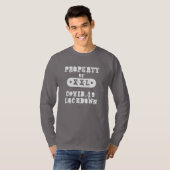 Property Covid-19 Lockdown T-Shirt (Vorne ganz)