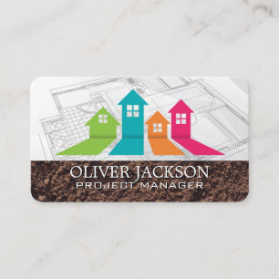 Property Homes Logo   Blaupausen Visitenkarte