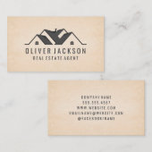 Property House Real Anwesen Logo Visitenkarte (Vorne/Hinten)