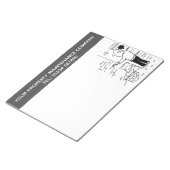 Property Maintenance Services to Personalise Notizblock (angewinkelt)