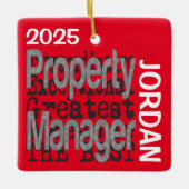 Property Manager Extraordinaire CUSTOM Keramikornament (Vorderseite)