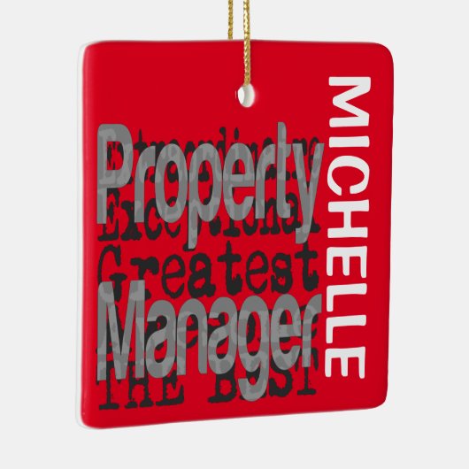 Property Manager Extraordinaire CUSTOM Keramikornament (Rechts)