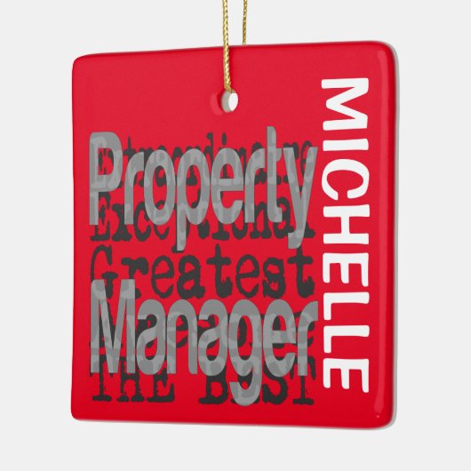 Property Manager Extraordinaire CUSTOM Keramikornament (Links)
