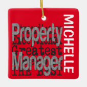 Property Manager Extraordinaire CUSTOM Keramikornament (Vorderseite)