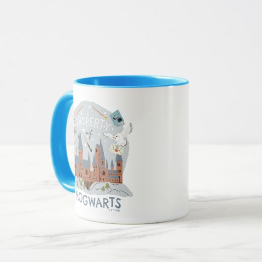Property of Hogwarts Cartoon Graphic Tasse (Vorderseite Links)