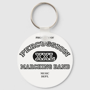 Property of Percussion Schlüsselanhänger