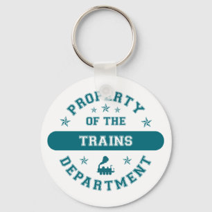 Property of the Trains Department Schlüsselanhänger