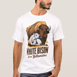 PROPHECKKALF VON WHITE BABY BISON AUS YELLOWSTONE  T-Shirt