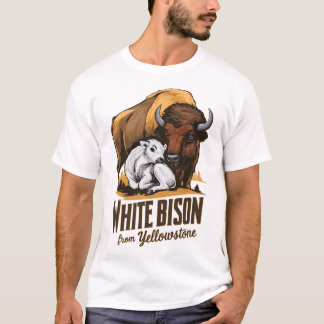 PROPHECKKALF VON WHITE BABY BISON AUS YELLOWSTONE  T-Shirt