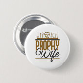 Prophet Ehefrau Zahnhygiene Hygiene RDH Button (Vorne & Hinten)