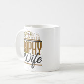 Prophet Ehefrau Zahnhygiene Hygiene RDH Kaffeetasse (Vorderseite Links)