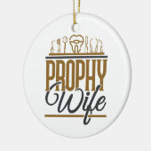 Prophet Ehefrau Zahnhygiene Hygiene RDH Keramik Ornament (Links)