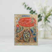 Prophet Elijah Orthodox Christliches Symbol Postkarte (Stehend Vorderseite)