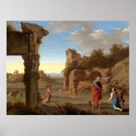 Prophet Elijah - van Poelenburch Kunstgewerbe Poster