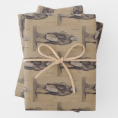 Prophet Elijah Vater der Karmeliten Geschenkpapier Set (Beispiel)