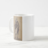 Prophet Elijah Vater der Karmeliten Kaffeetasse (Vorderseite Links)