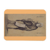 Prophet Elijah Vater der Karmeliten Magnet (Horizontal)