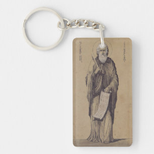 Prophet Elijah Vater der Karmeliten Schlüsselanhänger