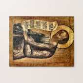 Prophet Elisha Orthodox Christliches Symbol Puzzle (Horizontal)