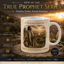 Prophet Hosea Kaffeetasse – Biblische Schrift Kuns