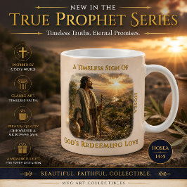 Prophet Hosea Kaffeetasse – Biblische Schrift Kuns