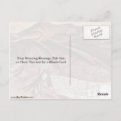 Prophet Isaiah von Duccio Postkarte (Rückseite)