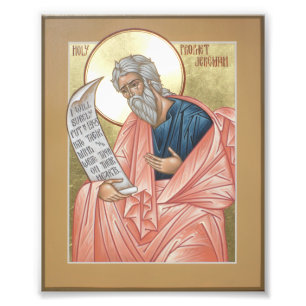 Prophet-Jeremias-Ikonen-Druck Fotodruck