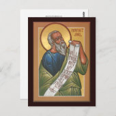 Prophet Joel Prayer Card Postkarte (Vorne/Hinten)
