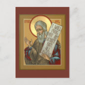 Prophet Joel Prayer Card Postkarte (Vorderseite)