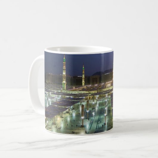 Prophet Moschee - Medina Kaffeetasse (Vorderseite Links)