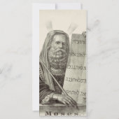Prophet Mose mit den Tabletten des Gesetzes (Vorderseite)