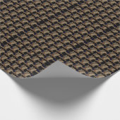 Prophet Mose mit den Tabletten des Gesetzes Geschenkpapier (Ecke)