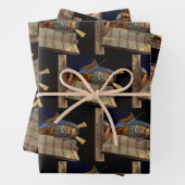 Prophet Mose mit den Tabletten des Gesetzes Geschenkpapier Set (Beispiel)
