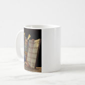 Prophet Mose mit den Tabletten des Gesetzes Kaffeetasse (Vorderseite Links)