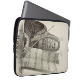 Prophet Mose mit den Tabletten des Gesetzes Laptopschutzhülle (Vorne Rechts)