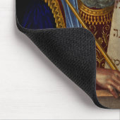 Prophet Mose mit den Tabletten des Gesetzes Mousepad (Ecke)